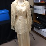 wedding dress dated from 1911