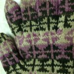 knitted glove