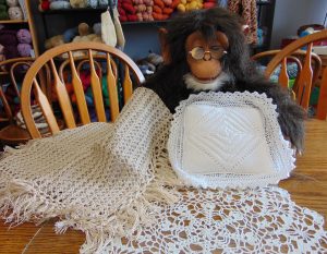 Counterpane pincushion