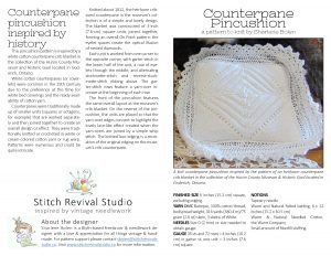 Stitch Revival Studio Counterpane Pincushion Pattern