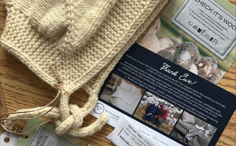 Beloved knitted bonnet