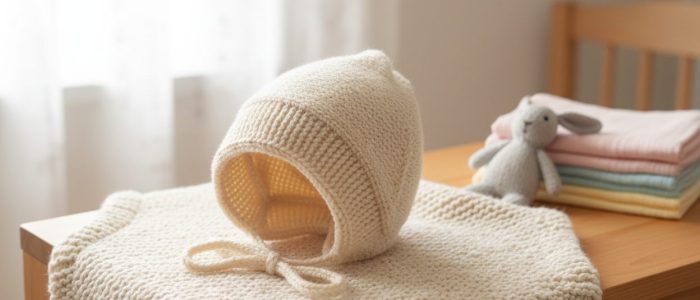 knitted-baby-bonnet-beloved-product-image Knitted baby bonnet